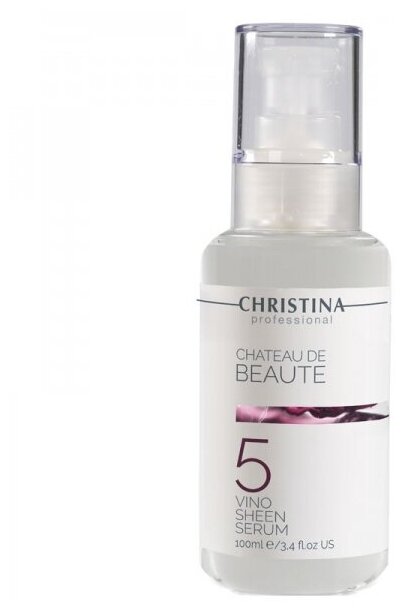 Сыворотка на основе экстракта винограда Christina Chateau de Beaute Vino Sheen Serum, 100 мл - фото №4