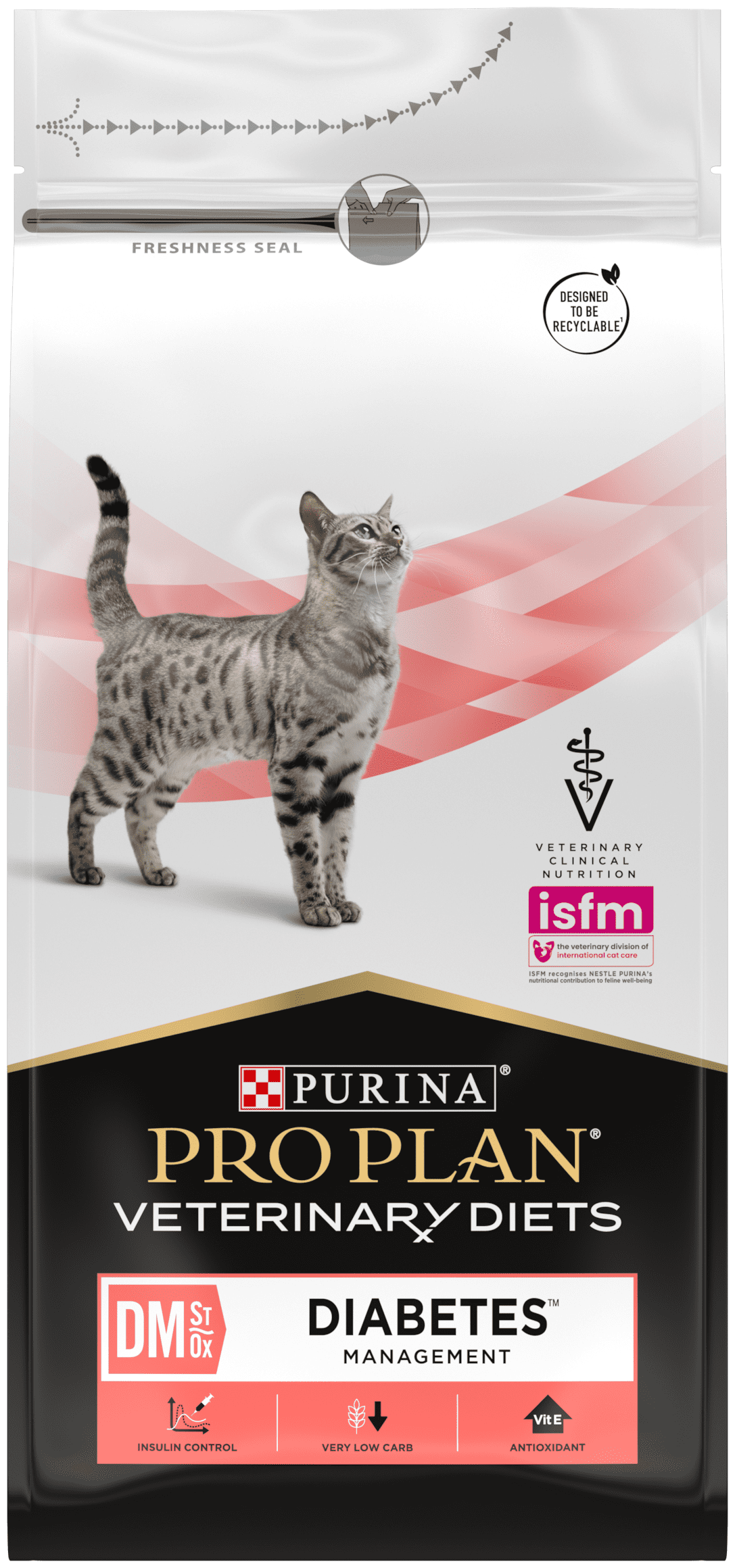 Сухой корм Pro Plan Veterinary diets DM корм для кошек при диабете, Пакет, 1,5 кг - фотография № 2