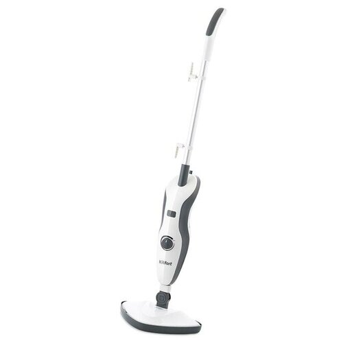 Паровая швабра Kitfort КТ-1006 1500 Вт 450 мл шнур 5 м черно-белая 1083700₽