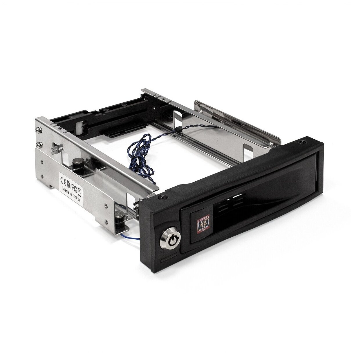 Exegate EX289283RUS Корзина для HDD HS135-01 (универсальная, на 1*3,5" SATA/SAS HDD, занимает 1*5,25" отсек)