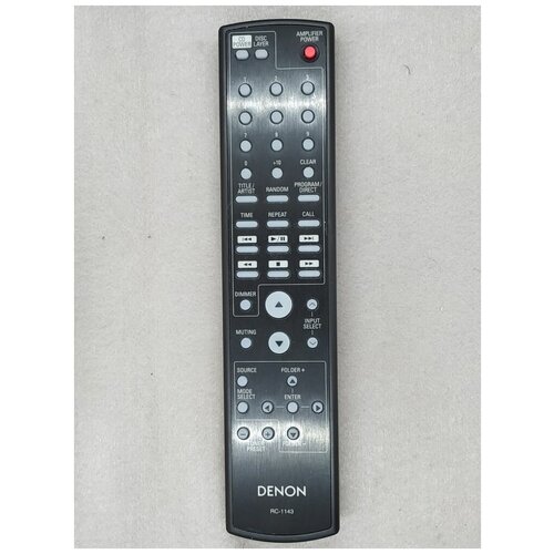 Оригинальный Пульт д-у Denon RC-1143 интегральный усилитель denon pma 900hne silver