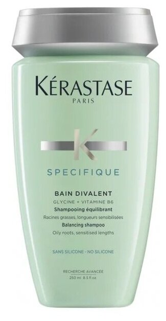 Kerastase Балансирующий шампунь-ванна для волос, жирных у корней Divalent, 250 мл (Kerastase, ) - фото №1