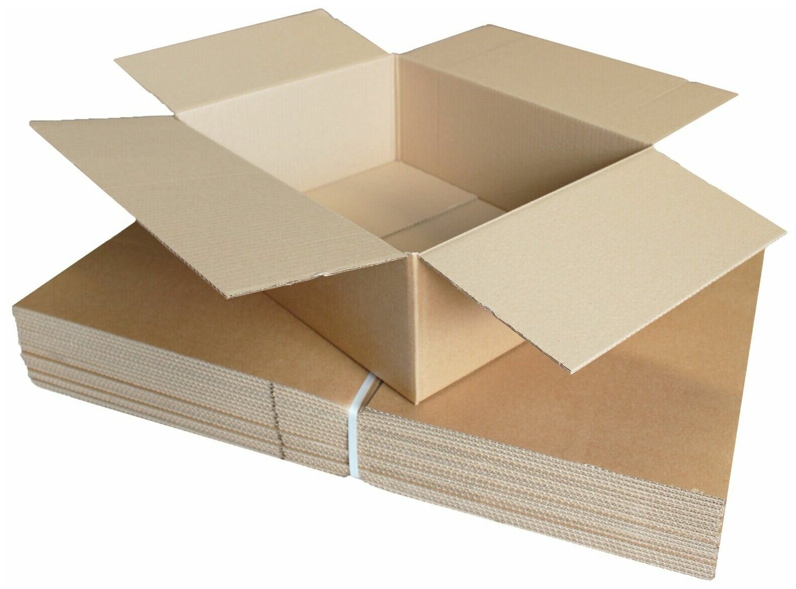 Картонные коробки набор 20шт упаковка для поставок на маркетплейсы 380х230х90мм трехслойный гофрокартон Т22 Рекламастер - фотография № 7