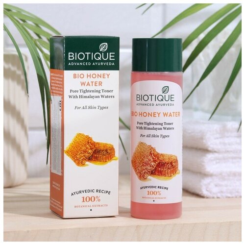 BIOTIQUE Тоник для лица Biotique медовая вода, 120 мл