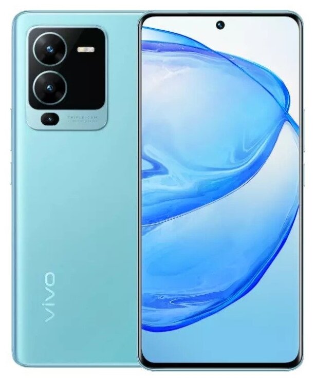 Смартфон vivo V25 Pro 12/256 ГБ RU, Dual nano SIM, surfing blue