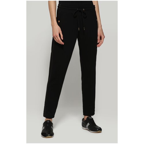 брюки для женщин, BIKKEMBERGS, модель: D107101M4388C74, цвет: черный, размер: M