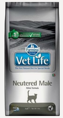Изображение товара Корм сухой Farmina Vet Life для кастрированных котов 10 кг