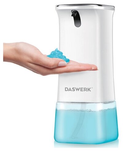 Дозатор Daswerk сенсорный бесконтактный дозатор диспенсер для жидкого мыла/средства для посуды, 350 мл, , 607845
