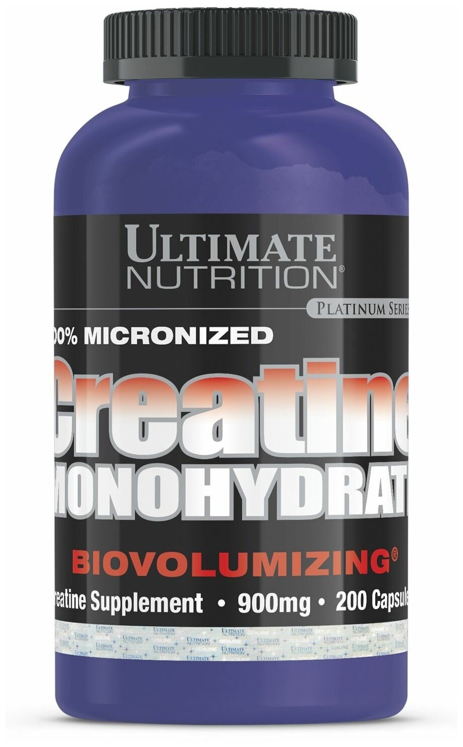 Креатин моногидрат Ultimate Nutrition Creatine Monohydrate 200 капсул