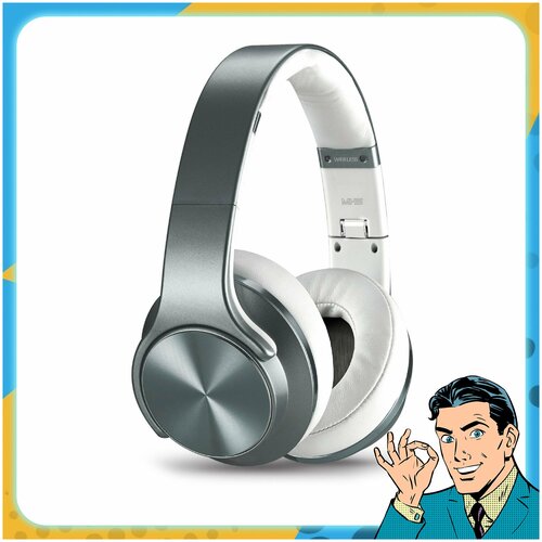 Наушники беспроводные Bluetooth накладные с режимом портативной колонки SODO MH5 складные игровые наушники для компьютера и для iphone и android 429900₽