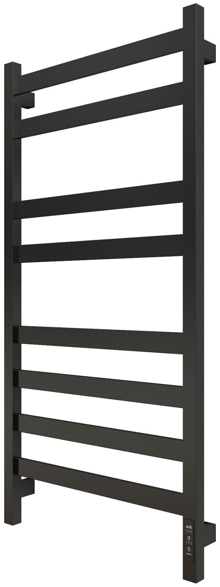 Полотенцесушитель электр. Bruno GR-122 400х800 П8 black mat U