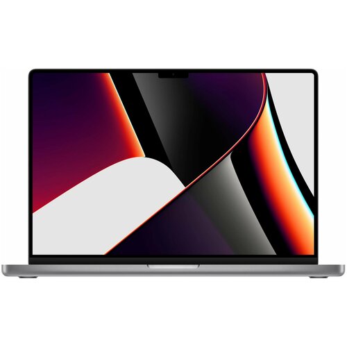 Ноутбук Apple MacBook Pro 14 M1 Pro 2021 MKGP3LL-A Apple M1 Pro 8-core 16Gb SSD 512Gb 14-core Graphics 14,2 (3024x1964) Cam 69,6Вт*ч MacOS Space Grey Серый