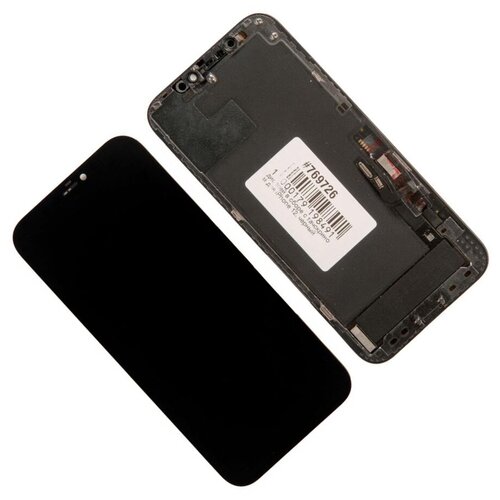 Display / Дисплей в сборе с тачскрином для Apple iPhone 12, черный