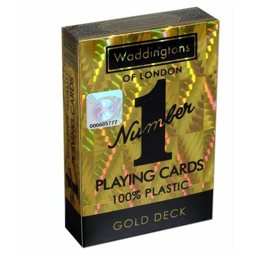 Игральные карты Waddingtons No.1, золотые
