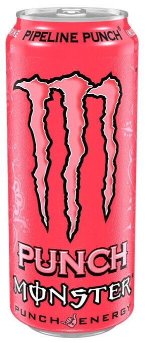 Энергетический напиток Monster Energy Pipeline Punch (Польша), 500 мл (12 шт) - фотография № 2