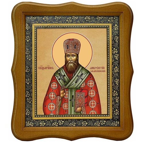 Лаврентий Князев, Балахнинский священномученик, епископ. Икона на холсте. икона лаврентий саламинский размер 6 х 9 см