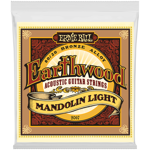 Струны для мандолины Ernie Ball 2067 струны для мандолины ernie ball p02067 earthwood 80 20 bronze light 9 13 22w 34