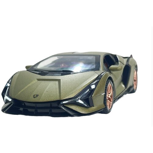 фото Lamborghini veneno 1:24 21 см / металлическая коллекционная игрушка ламборгини венено, ламба, с инерционным механизмом 18049 haowan