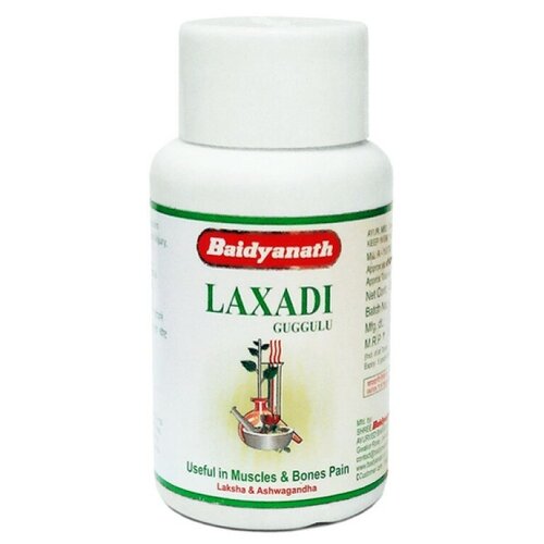 Лакшади Гуггул Байдианат (Laxadi Guggulu Baidyanath), 80 таблеток