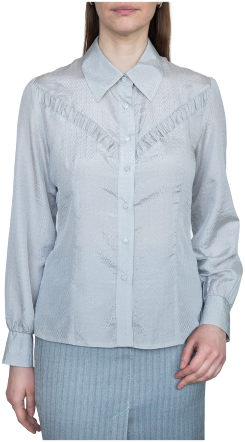 Блуза  Galar, размер 56, серый