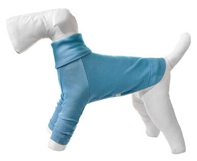 Lelap одежда Водолазка Long для собак голубой спинка 48-53 см зп24ос D-422 0,1 кг 53894 (1 шт)