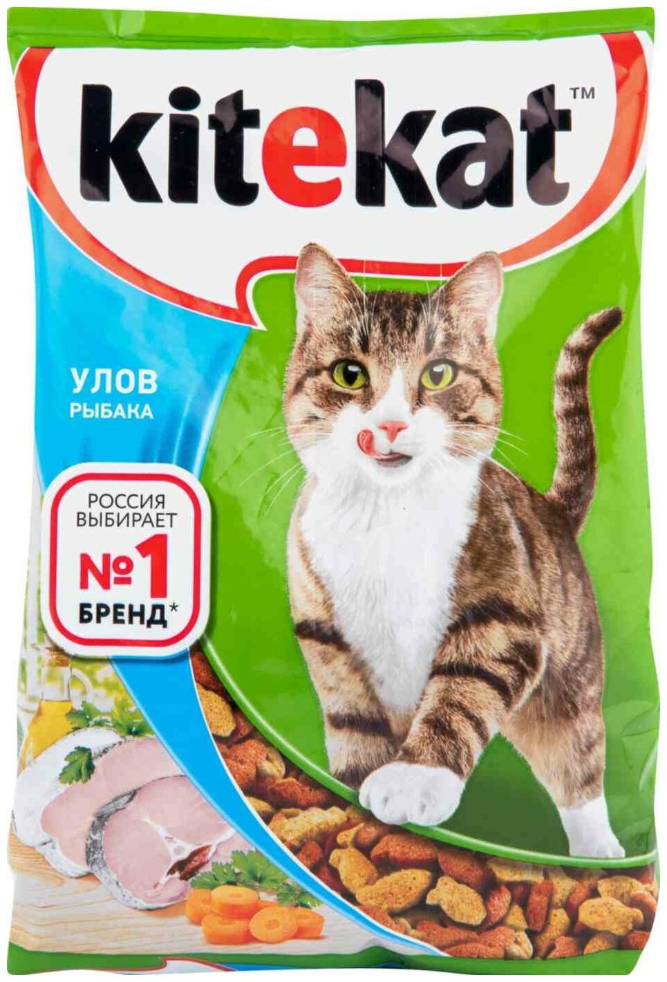 Kitekat сухой корм для кошек Рыба, 350 г. - фотография № 7