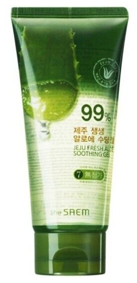 Универсальный гель для лица The Saem Aloe Jeju Fresh алоэ 99%, 120 мл