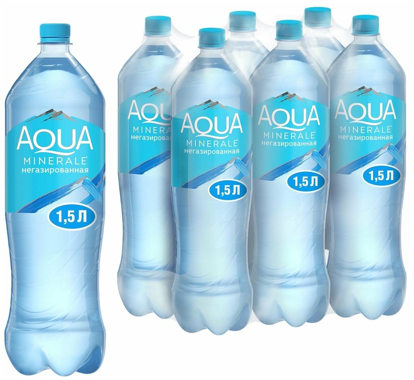 Вода Aqua Minerale Негазированная 1,5 л ПЭТ 6шт - фотография № 6