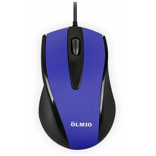 Мышь OLMIO CM-07 , синий (43971)