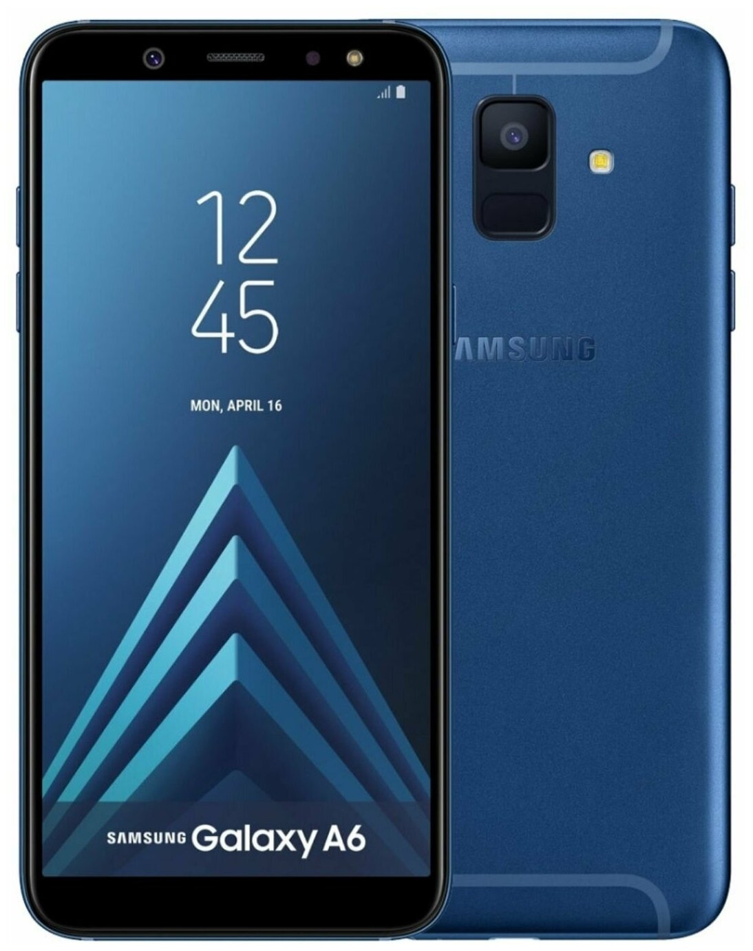 Смартфон Samsung Galaxy A6 3/32 ГБ, Dual nano SIM, синий