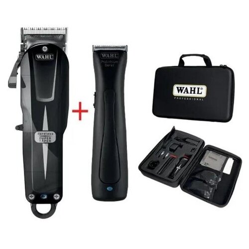 Набор Wahl Combo Cordless Wahl Super Taper Cordless Black и Wahl Beret Stealth 1999000₽