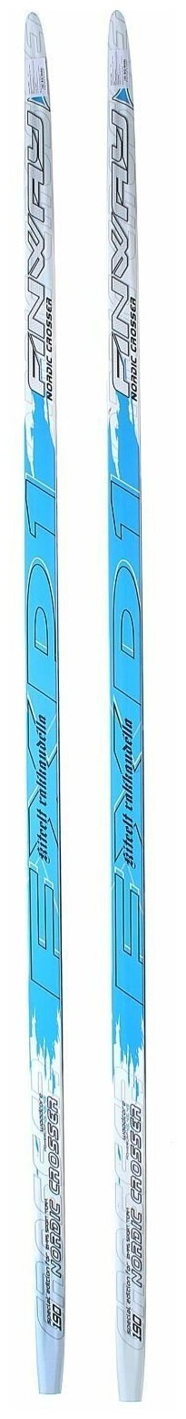 Лыжи пластиковые бренд ЦСТ step, длина 190 см, цвет микс