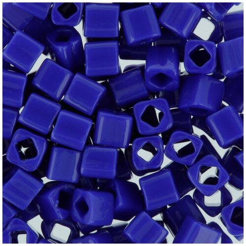 Бисер TOHO Cube, №1, 3 мм, 5 штх5 г, №0048, ярко-синий