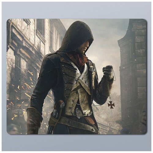 Коврик для мыши с принтом Assassins Creed Unity - 196 чехол для samsung galaxy note printio assassins creed unity arno