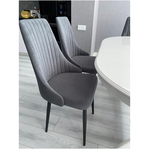 Мягкий Стул обеденный со спинкой 