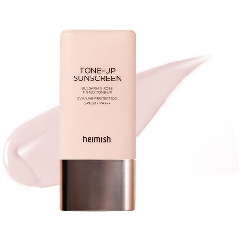 Heimish Крем для лица солнцезащитный с тонирующим эффектом Bulgarian Rose Tone-up Sunscreen, 30мл, SPF50+ PA+++, Корейская косметика