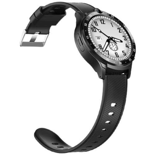 Умные часы SMART WATCHES 4G с GPS / Наручные Смарт часы с сим картой Nano и камерой / Часы электронные для детей и взрослых / Черный