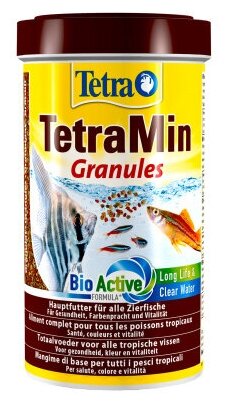 Корм для аквариумных рыб Tetra TetraMin Granules 500 мл (гранулы) - фотография № 20