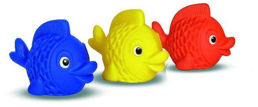 Игрушки для ванны Весна, Набор ПВХ Рыбки - фото №2