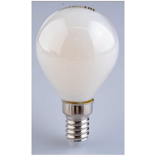 Лампа Gauss Filament Шар 9W 610lm 4100К Е14 LED 105201209-D