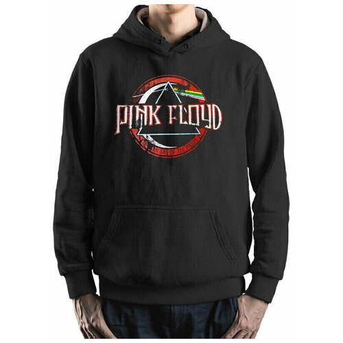 Худи DreamShirts с принтом Pink Floyd Мужской Черный 46