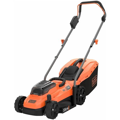 Колесная аккумуляторная газонокосилка Black+Decker BCMW3318L2-QW