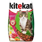 Kitekat Сухой корм для кошек, Телятинка аппетитная 800 г - изображение
