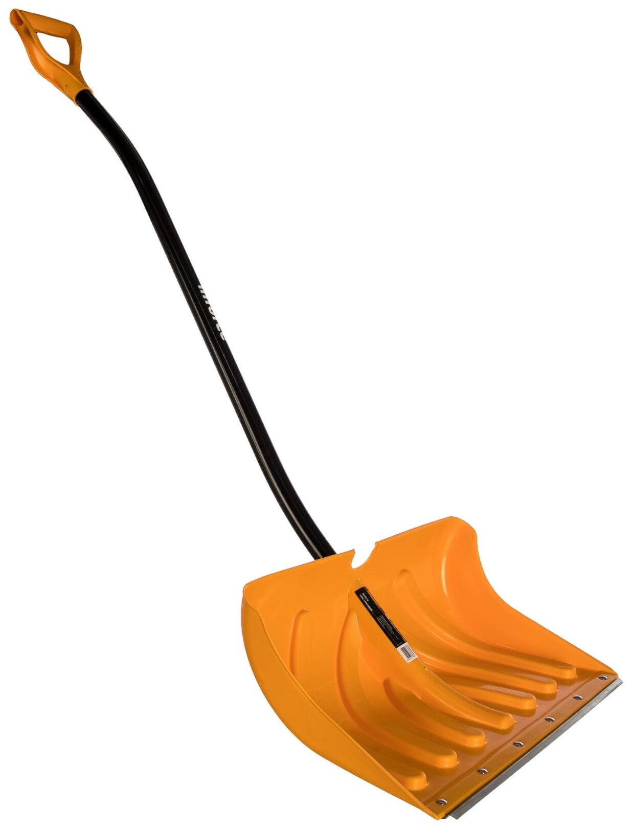 Пластмассовая лопата с оцинкованной планкой на заклепках, усиленная ребрами жесткости Inforce 06-12-23 - фотография № 1