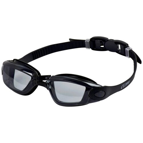 Очки для плавания взрослые CLIFF AF9100, чёрные очки для плавания взрослые cliff af9100 серые