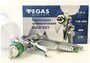 Pegas pneumatic Краскопульт HVLP827 сопло 1.7 мм 2713