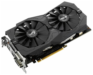 Видеокарта ASUS GeForce GTX 1050 Ti 1290MHz PCI-E 3.0 4096MB 7008MHz 128 bit 2xDVI HDMI DisplayPort HDCP Strix Gaming