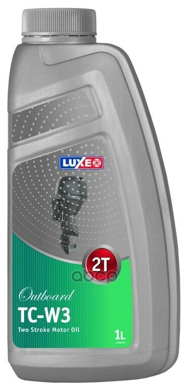 Масло Моторное 2t Luxe Outboerd 2t Tc-W3 Полусинтетическое 1 Л Luxe 581 Luxe арт. 581