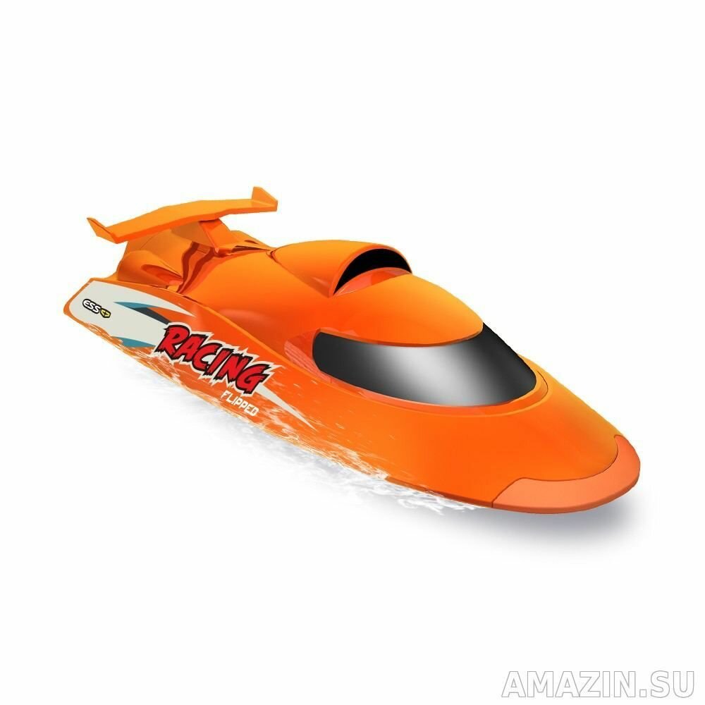 Радиоуправляемый скоростной катер Flytec V009 с водометом 2.4G RTR, Flytec-V009-O