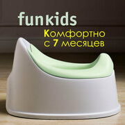 Горшок-кресло детский Funkids "Biba Comfort", art. 6215-Green